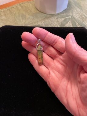 NWOT Jasper Pendant.